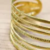 Cross-border European and American style simple multi-layer open bracelet, a fashionable and versatile metal bracelet for women's fashion accessories Application Scenario